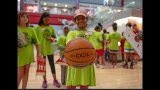 Raleigh Police Departments Girls Basketball Camp [upl. by Nosittam]