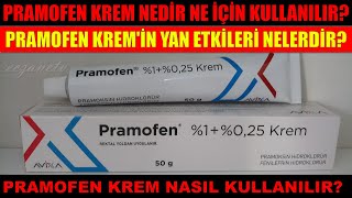 Pramofen Krem Nedir Pramofen Kremin Yan Etkileri Nelerdir Pramofen Krem Nasıl Kullanılır [upl. by Kcirdahc]