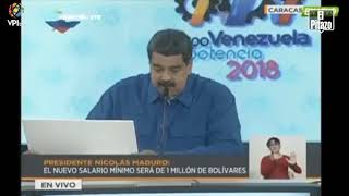 Maduro anunció aumento de las pensiones y del bono de protección contra la guerra económica en 115 [upl. by Nathan]