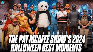 The Pat McAfee Shows Halloween Costume Reveal amp Best Moments [upl. by Drofdeb793]