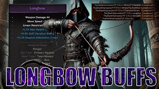 Longbow is BACK  Ranger Longbow build [upl. by Aeneas]