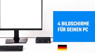 4 Bildschirme für deinen PC [upl. by Destinee129]