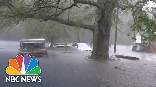 Floodwaters From Tropical Storm Florence Creep Up On Small NC Town  NBC News [upl. by Gina456]