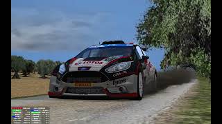 Shakedown Rally del Salento  Ford Fiesta R5  Richard Burns Rally [upl. by Benita]