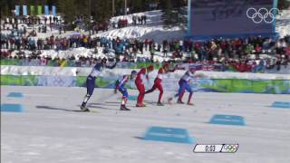 Cross Country Skiing  Mens Sprint Classic Gold  Vancouver 2010 Winter Olympic Games [upl. by Kantor136]