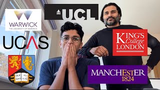 UCAS DECISIONS REACTIONS 2023 live reactions  My reactions to university decisions [upl. by Juster]