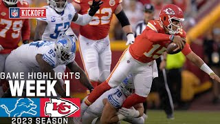 Detroit Lions vs Kansas City Chiefs Game Highlights  NFL 2023 Week 1 [upl. by Preston363]