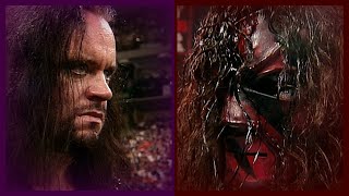 Kane w The Undertaker vs Mankind Hell In A Cell Match  Undertaker Threatens Stone Cold 82498 [upl. by Steel]