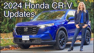 2024 Honda CRV Review  The changes for 2024 [upl. by Adnilram]