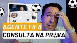 AGENTE FIFA PODE FAZER CONSULTA NA PROVA [upl. by Fayette]