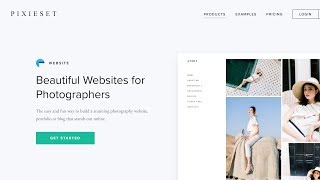 Detailed Walkthrough of Pixiesets Website for Photographers [upl. by Marl]