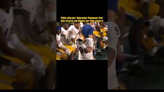 This player became famous for his crazy actions on the court shorts sports edit nfl football [upl. by Yrod]