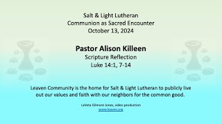 10132024 Salt amp Light Lutheran [upl. by Sedberry]