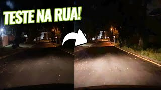 TESTE NA RUA OSRAM NightBreaker Laser vs Philips XtremeVision Pro150 [upl. by Ettelra]