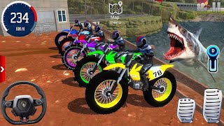 Motor Dirt Bikes driving Extreme OffRoad 1  Offroad Outlaws motor Bike Game Android IOS Gameplay [upl. by Nyla217]