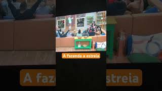 Estreia de A Fazenda na tv record 💪🔥afazenda afazendaestreia [upl. by Noll568]