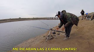 impresionante LA PESCA en esta LUGAR pescando sobre RUTA 3 KM 136 nos CANSAMOS de PESCAR [upl. by Nylicaj]