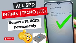 ALL SPD INFINIXTECNOITEL REMOVE PLUGIN PERMNENT WITH PANDORA  X6517X6516BF6KI5K  KG5K S663L [upl. by Eittah]