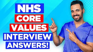 NHS BEHAVIOURAL INTERVIEW QUESTIONS amp ANSWERS The NHS Values Explained [upl. by Acsot]