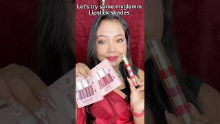 Myglamm 4 in one lipstick Review lipstickreview myglamm True Bold Lipstick Shade myglammlipstick [upl. by Carew]