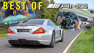 TOP 16  FASTEST AMG cars  100200 on AUTOBAHN [upl. by Eneryt415]