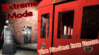 Granny 3  Extreme Mode In Train Escape The Hardest Item Route [upl. by Damiani]