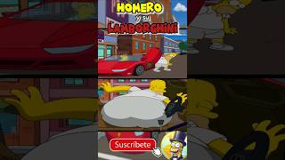 🚗 Homero Conduce un LAMBORGHINI 145 [upl. by Moon]