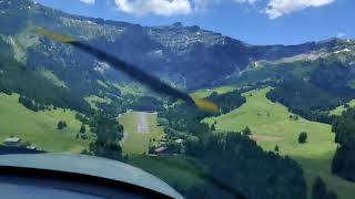 JMB Aircraft VL3 Altiport Megève Landing Cockpit View [upl. by Cowen]