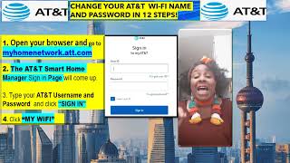 How to Change your ATampT WiFi Name and Password in 12 Steps [upl. by Ruperto]