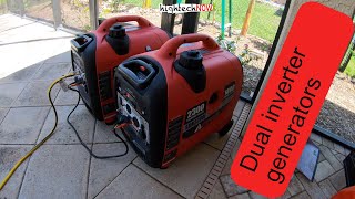 Dual iPower 2300 inverter generators [upl. by Aicilf492]