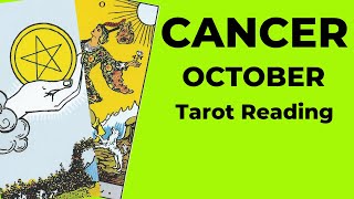 Cancer A Spectacular Month In Unexpected And Unusual Ways 💛 October 2024 Monthly Tarot [upl. by Guillaume]