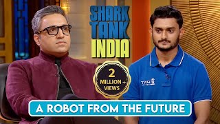 A Robot from the future  Shark Tank India  Full Pitch [upl. by Arualana]