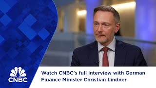 Watch CNBCs full interview with German Finance Minister Christian Lindner [upl. by Aicilyt212]