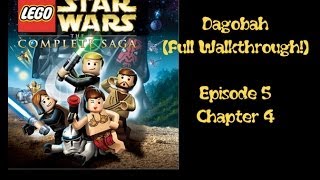 Walkthrough DAGOBAH  Lego Star Wars Complete Saga Episode 5 Level 4 [upl. by Bixler]