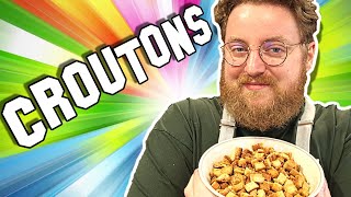 How to Make Croutons [upl. by Ressay]