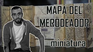 Mapa del Merodeador en miniatura  Tutorial Harry Potter DIY [upl. by Lieberman]