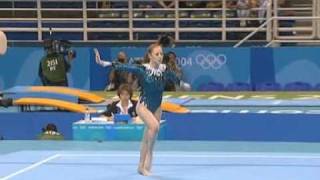 Allana Slater AUS  2004 Olympics  TF FX [upl. by Nnylyt]