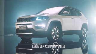 Jeep Compass Flex 2017  clipe de lançamento  wwwcarblogbr [upl. by Stephanus813]