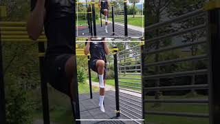 UNILATERAL HIP STRENGTHENING CHINUP ISOMETRIC HOLD SWITCHES RUNNING MECHANICS ENHANCEMENT PROGRAM [upl. by Anail]