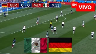 México vs Alemania en MOSCOW  asi se vivio el pitazo final en mundial de Rusia 2018 [upl. by Milah]