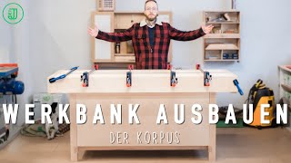 Der einfachste Weg einen HobelbankKorpus zu bauen  Werkbank selber bauen Teil 5  Jonas Winkler [upl. by Aldarcie3]