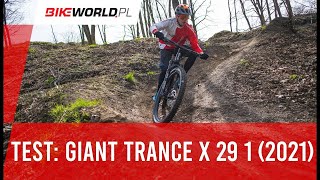 Test Giant Trance X 29 1  pomiędzy ścieżkowcem i enduro [upl. by Litnahc]