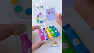 DIY mini color set minutes craft shorts tonniartandcraft craft diy love art [upl. by Enoved]