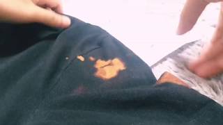 HOW TO REMOVE BLEACH STAIN [upl. by Eissoj327]