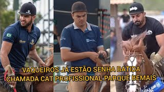 VAQUEIROS ESTÃO SENHA BATIDA CHAMADA DE HOJE CAT PROFISSIONAL PARQUE BEMAIS [upl. by Aeila]