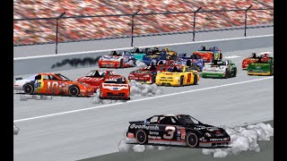 NASCAR Racing 2  1996 Winston Select 500 at Talladega  Race 9 of 31  The Massive One [upl. by Ofella]