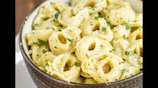 Cheese Tortellini in Garlic Butter Sauce [upl. by Atinele]