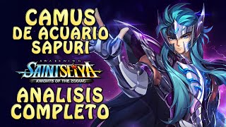 CAMUS DE ACUARIO SAPURI SUPER REFUERZO DE FROST VALE LA PENA Saint Seiya Awakening KOTZ [upl. by Hessler]