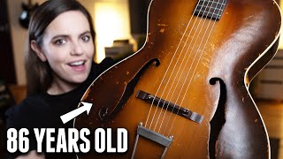 This Archtop Guitar is Stunning [upl. by Claudianus]