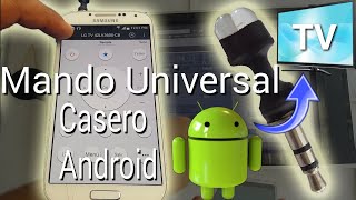 Construye control Remoto para tu Android Muy Fácil Mando a distancia Universal con tu móvil  DIY [upl. by Ann]